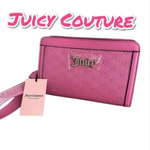 Juicy Couture Pink Clutch/Wrislet Bag